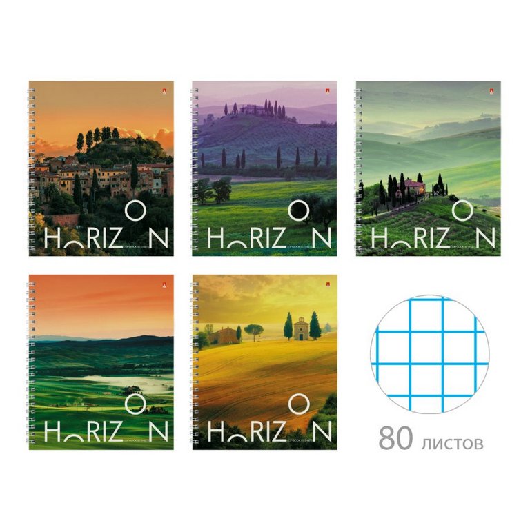 Тетрадь 80 лист кл. А5 на гребне "ПРИРОДА"