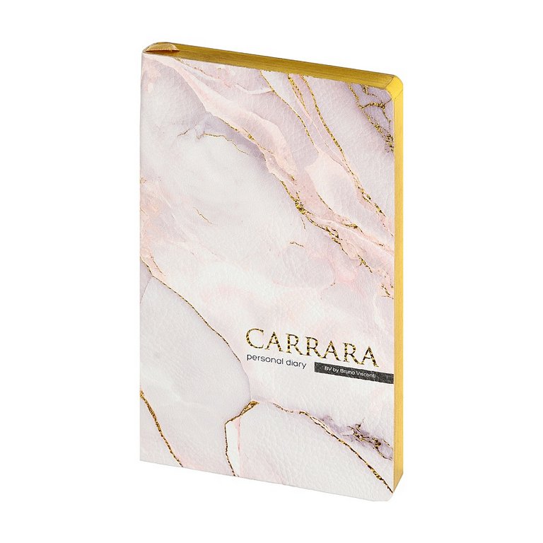 Ежедневник без дат 125*200 мм Bruno Visconti "Carrara" гибк. обл., иск. кожа