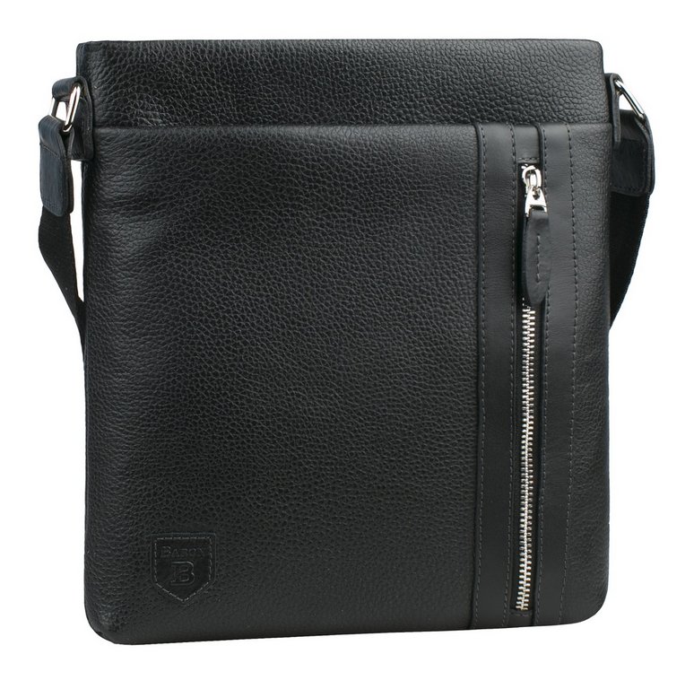 Планшет Baron 25*26*3см натур. кожа, черный