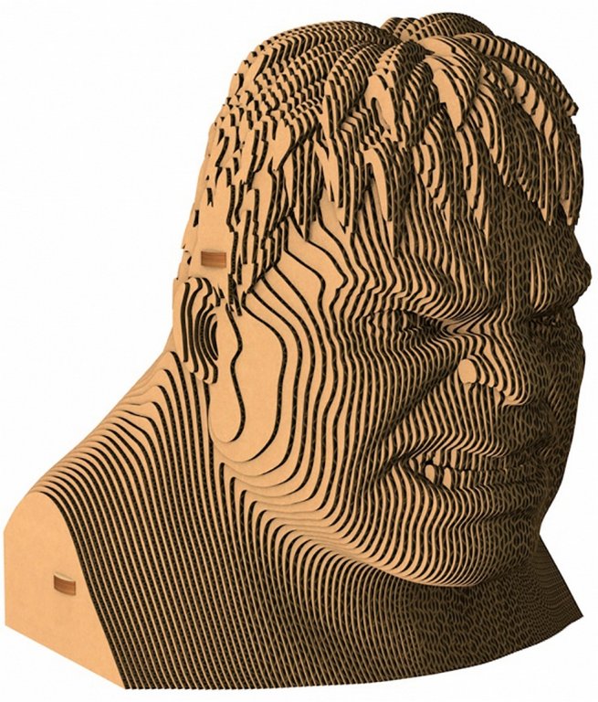 Сборная модель из гофрокартона "Халк" h=18см, 94 дет, 6+, 5cult