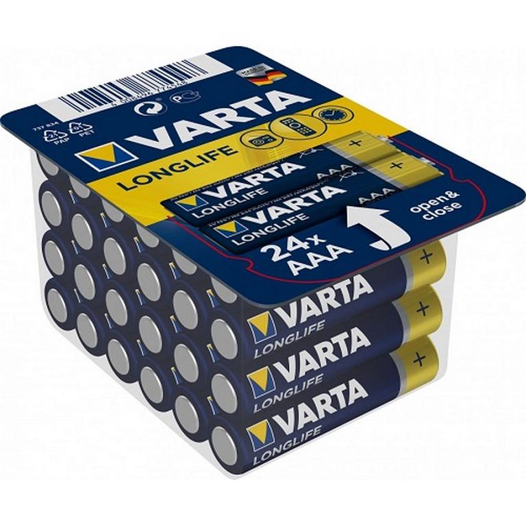 Батарейка щелочная LR-03 ААА Varta LONGLIFE POWER