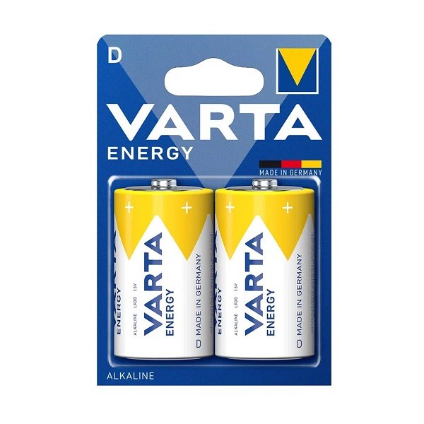 Батарейка щелочная LR-20 D VARTA Energy