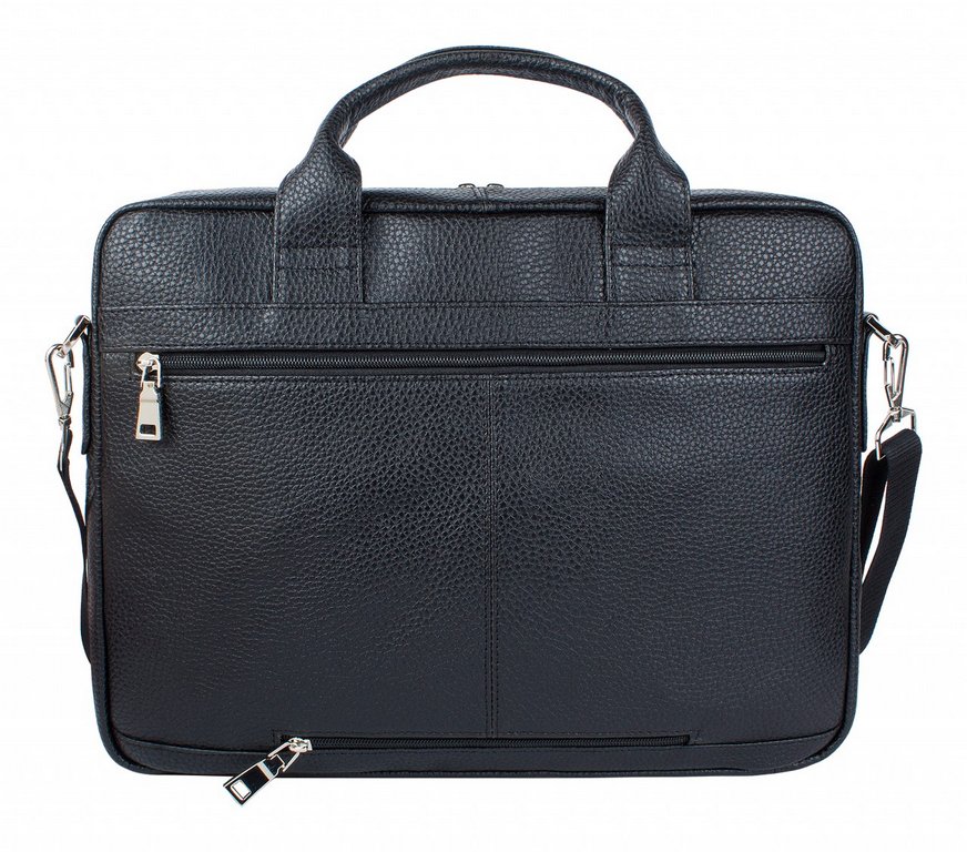 Сумка мужская Franchesco Mariscotti 27*30*7см искусст. кожа, черная