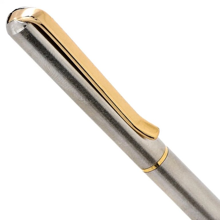 Ручка шариковая Flair "Triumph" подар.футл. корп. св.золото мет. синяя 0,7мм (стерж.116мм)