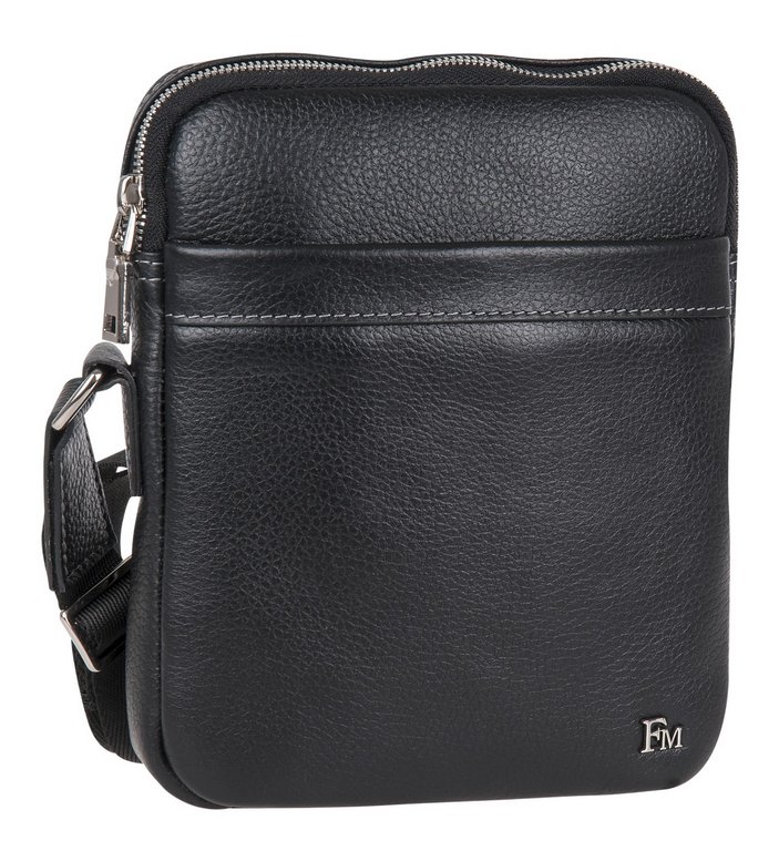 Планшет Franchesco Mariscotti 17*21*4,5см нат. кожа, черный