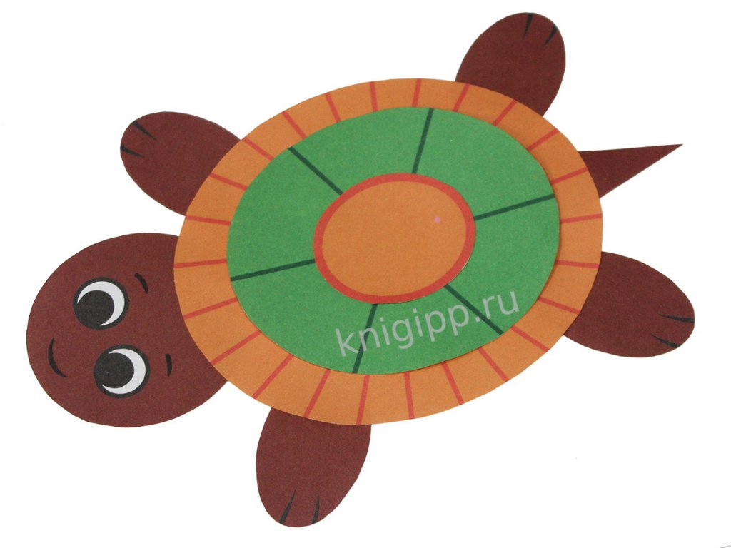 Аппликация из бумаги Поделки "Для малышей" ПРОФ-пресс