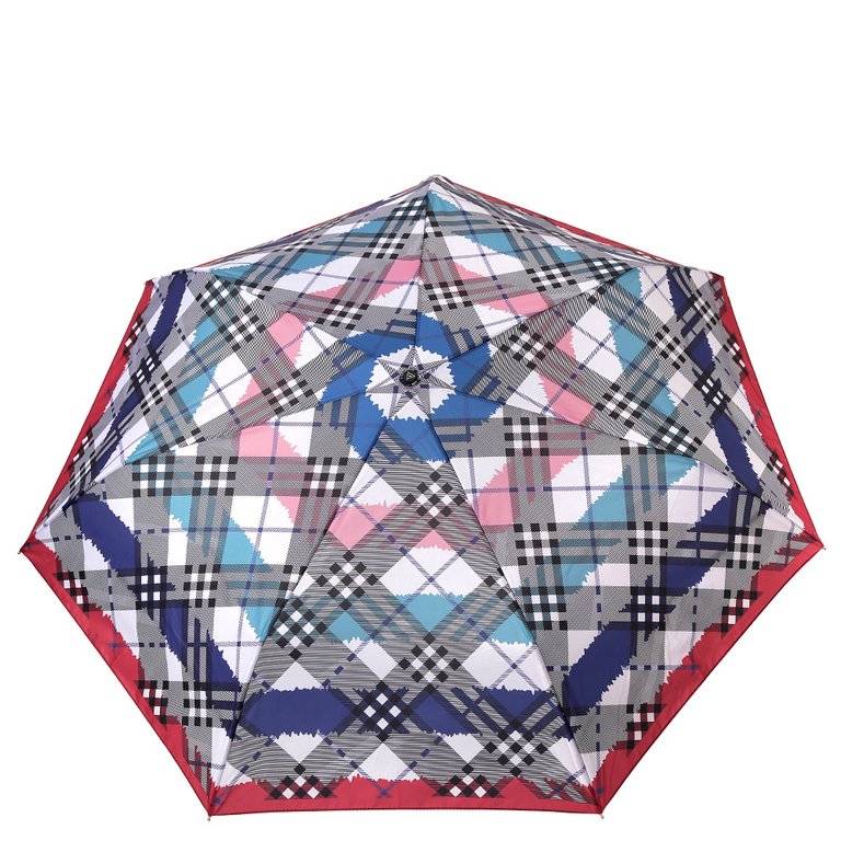 Зонт женский суперавтомат Fabretti, мини , 3 сложения, эпонж