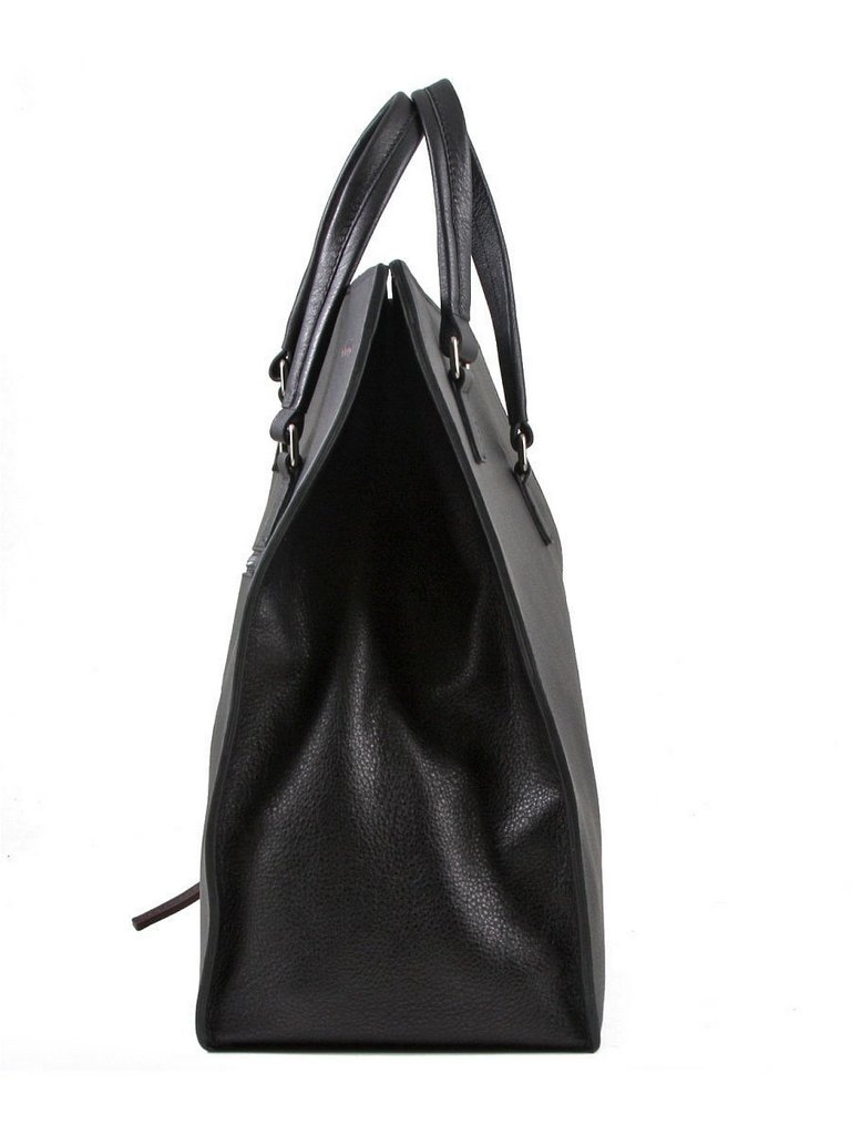 Сумка мужская Frija  Black, нат. кожа