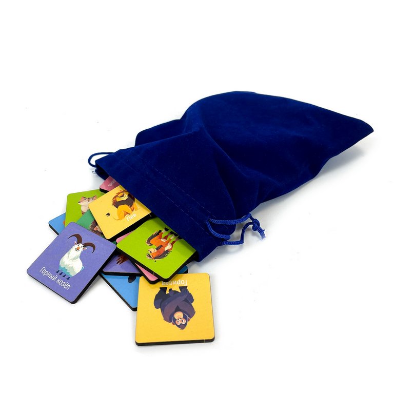 Игра настольная Лото "Животные"  в пластиковом боксе ГЕОДОМ