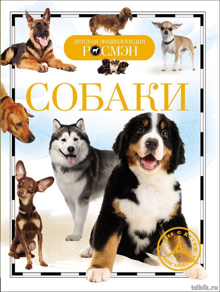 Энциклопедия 10+ "Собаки" Росмэн