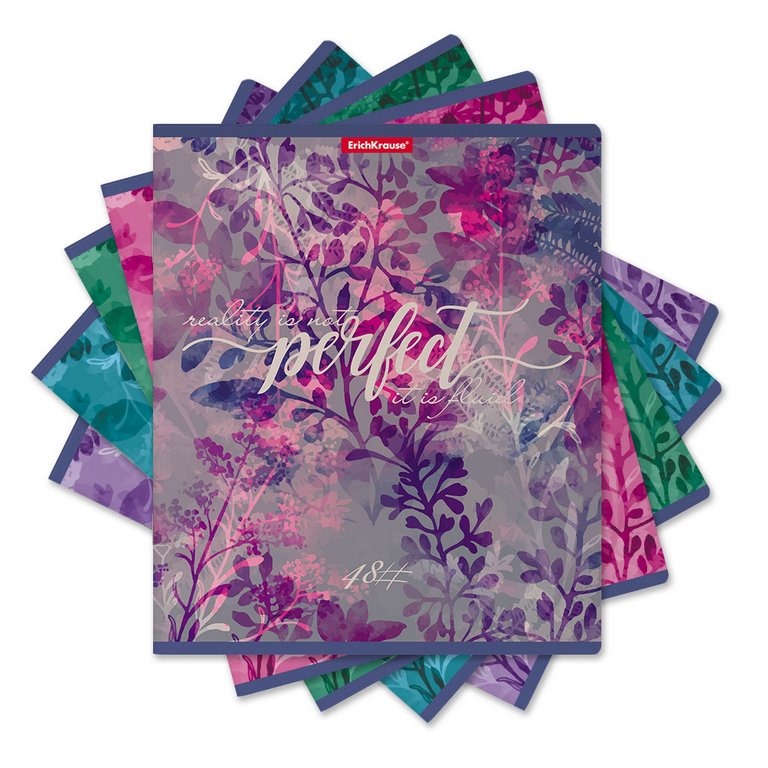 Тетрадь 48 лист кл. А5 на скрепке "Spring Lightness", матовая ламинация