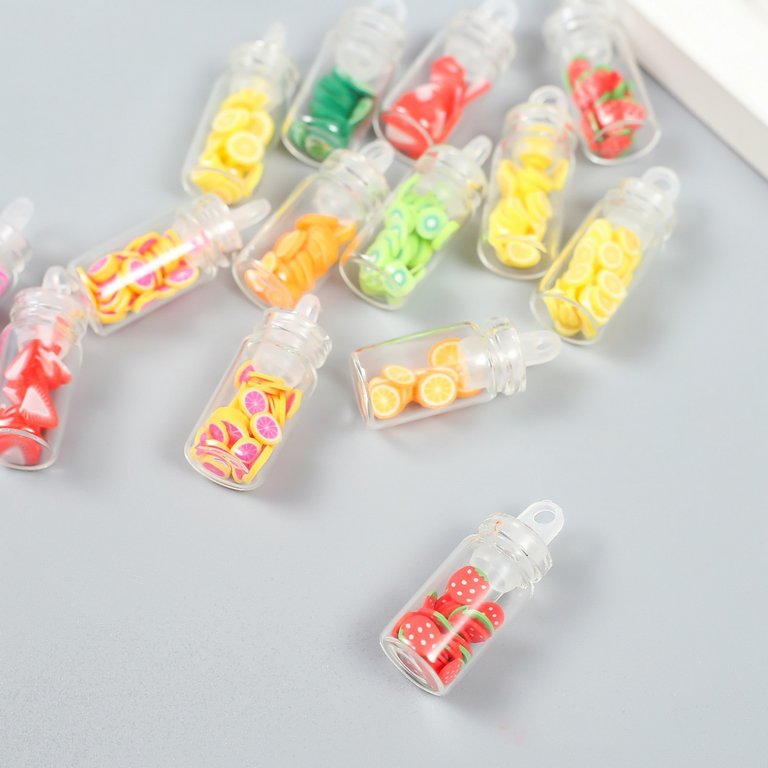 Декор из пластика "Баночка с фруктами" ART UZOR ассорти