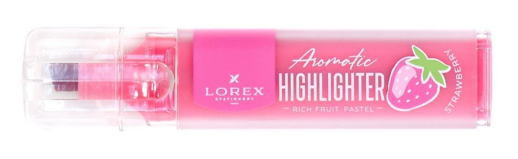 Текст-маркер ароматизированный LOREX "RICH FRUIT PASTEL" 1-3,5 мм фламинго