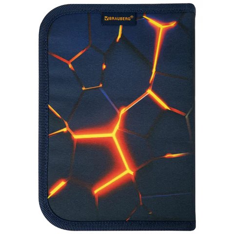 Пенал 1 отд. 2 откид. планки для мальчика BRAUBERG "Keep out" 21*14см, полиэстер