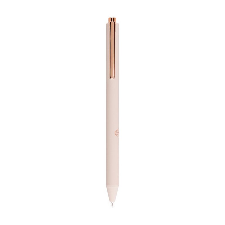 Ручка шариковая авт. Bruno Visconti "Total Beige"  0,38мм синяя (ст.108мм, лин.0,36) игольч.