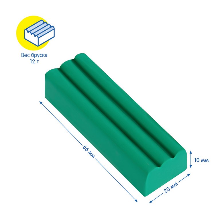Пластилин 12 цв. 120 гр. Мульти-Пульти "Енот в сказке"