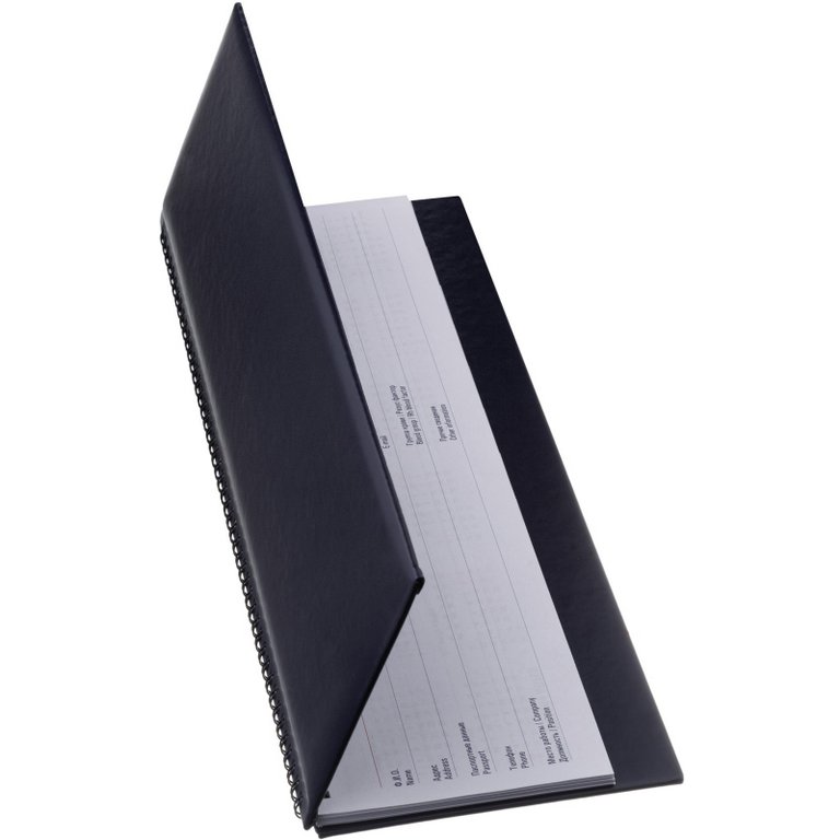 Планинг дат. 2026 г. 405*145 мм Attache "Каньон" на гребне, иск. кожа, синий