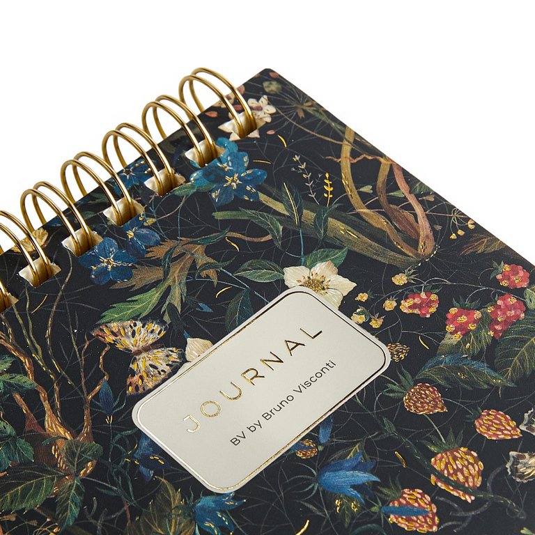 Блокнот А7  60л.,  90*90 мм, на гребне Bruno Visconti "POCKET JOURNAL. Лесные ягоды"