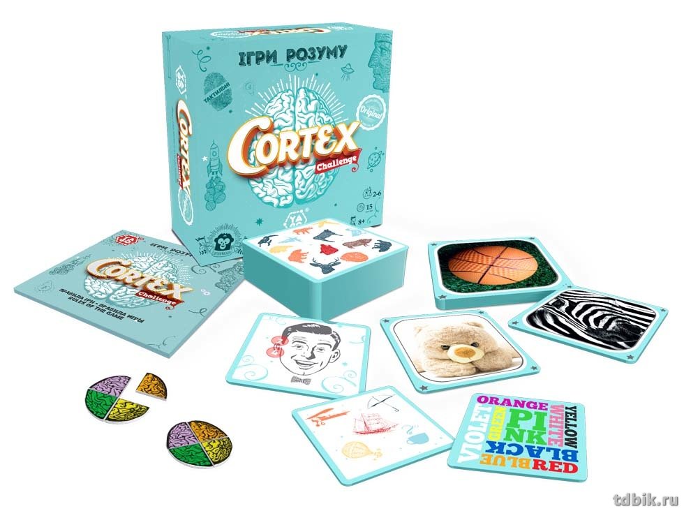 Игра настольная  .8+ с карточками "Кортекс" (2-6 игроков, 15-20 мин) Стиль жизни