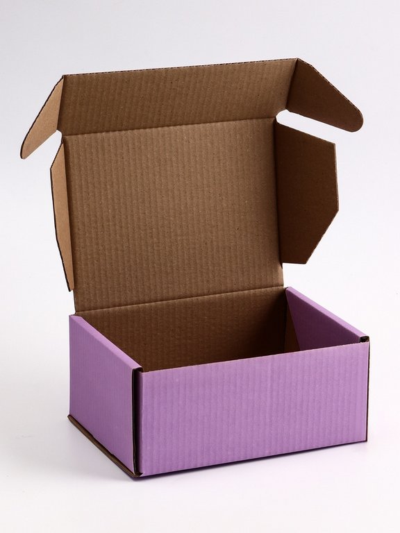 Коробка для подарков 22*16.5*9.5 см лаванда