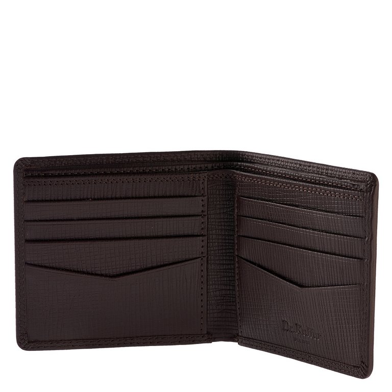 Портмоне Dr.Koffer 11*9 см нат. кожа, коричневый