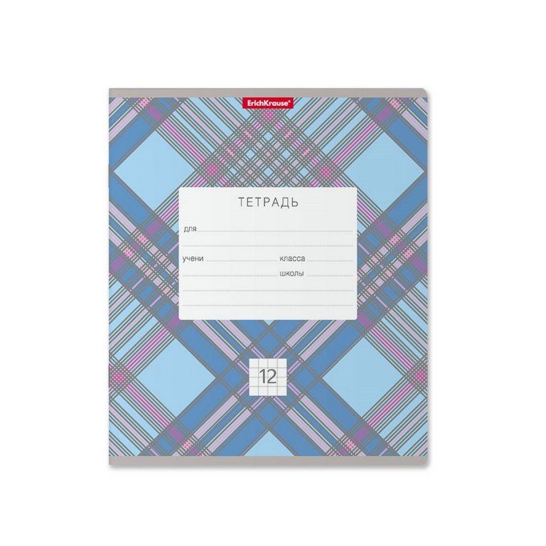 Тетрадь 12 лист кл. А5 "Optima Check"