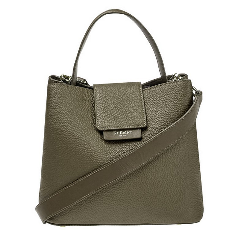 Сумка женская Dr.Koffer 25x22x14 см, нат.кожа