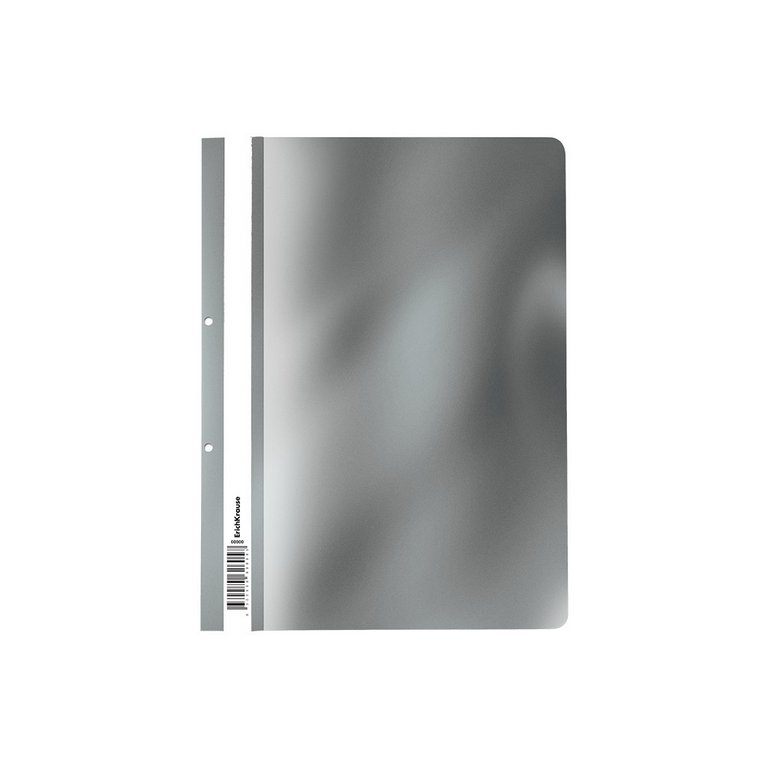 Папка-скоросшиватель А4 пластик  (0,12/0,18 мм) с отверст. ассорти ErichKrause "Glossy Ice Metallic"