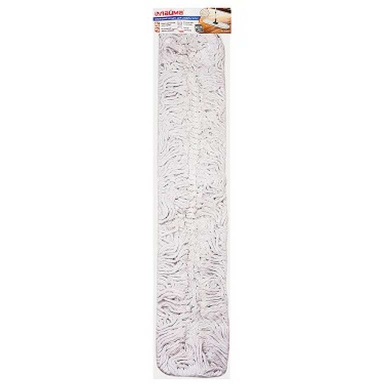 Моп плоская 80см для швабры-рамки,хлопок