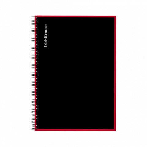 Тетрадь 120 лист кл. А4 на спирали "Accent" ламинация глянцевая, структурное тиснение "лён"