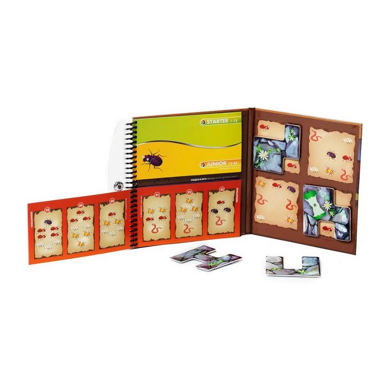 Игра магнитная в дорогу "Деловые жуки" Bondibon 7+