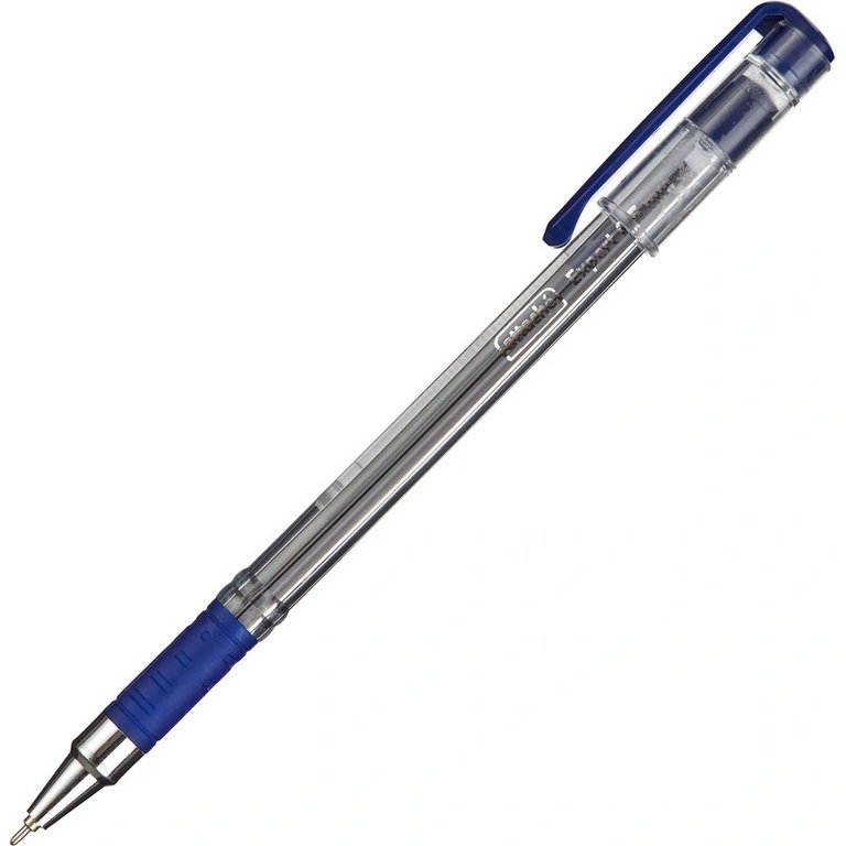 Ручка шариковая Attache "Expert" 0,7 мм синяя (стержень 142,3мм толщина линии 0.5 мм)