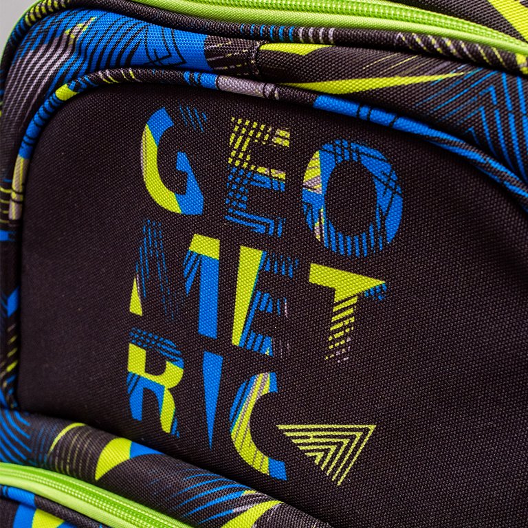 Рюкзак школьный для мальчика ErichKrause SchoolLine 20L "Triangle" (пенал) 42*31*14,5 разноцветный