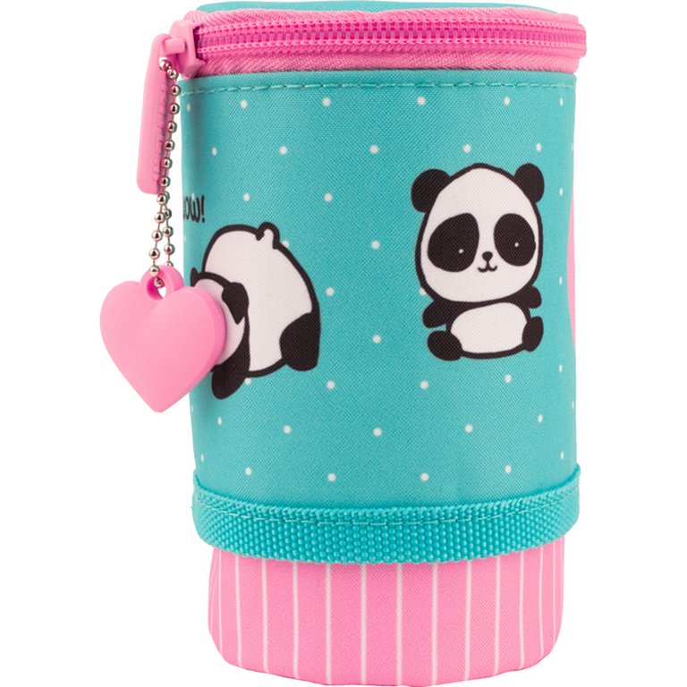 Пенал  для девочки  настольный вертикальный Kite  22,5*8 см