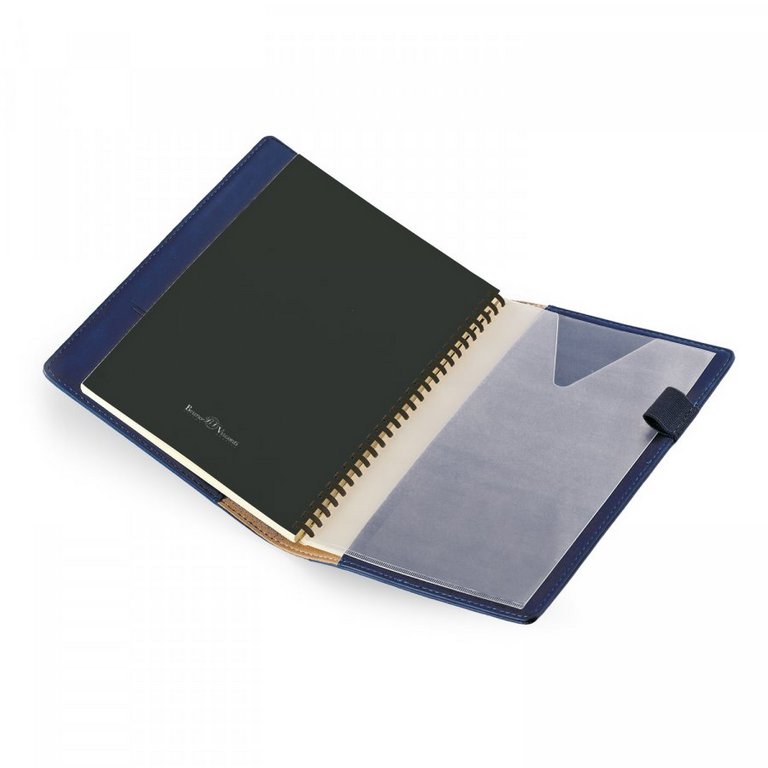 Еженедельник без дат 148*210 мм Bruno Visconti "Concept" на гребне, синий