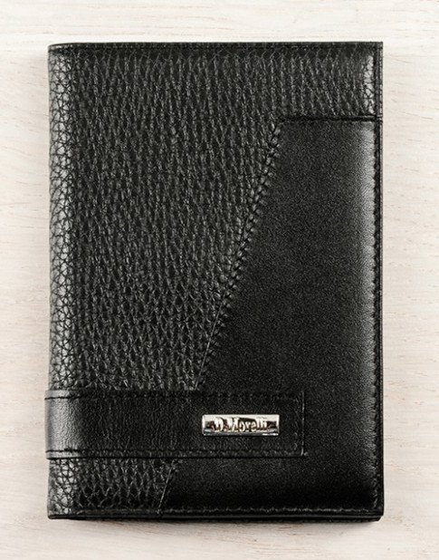 Бумажник водителя D.Morelli "Бруклин" с отделен. для купюр, нат. кожа, черный