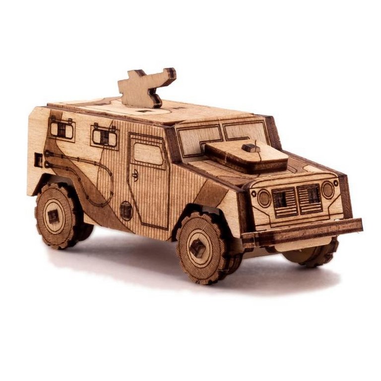 Сборная модель из дерева Набор 9 в 1 "Для мальчиков"