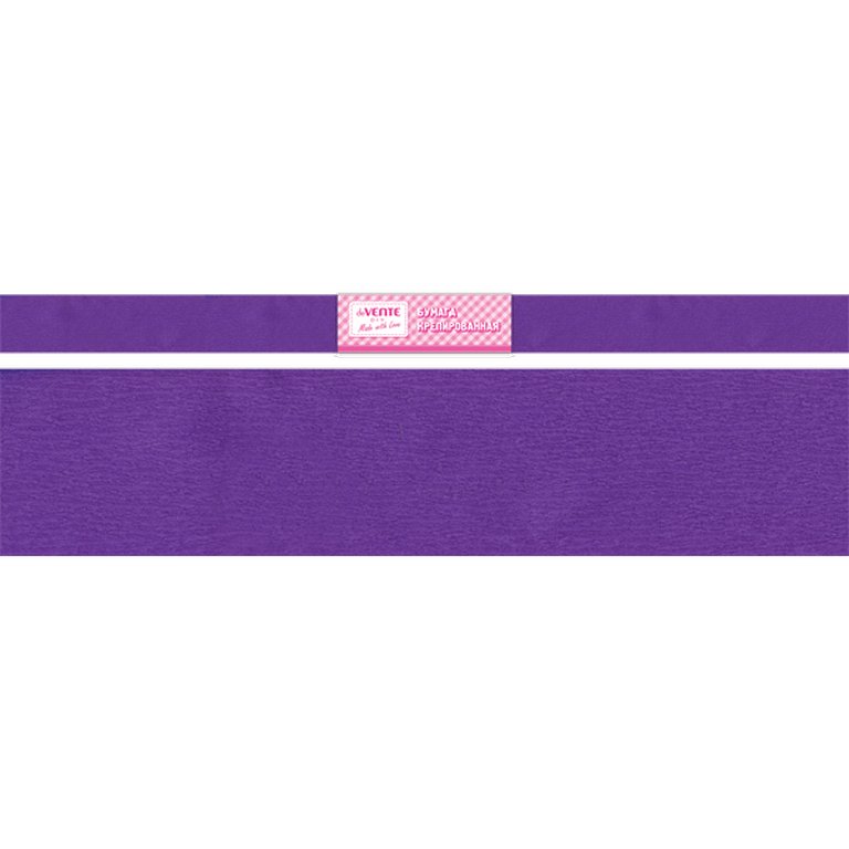 Бумага креповая 50*250 фиолетовая, deVENTE