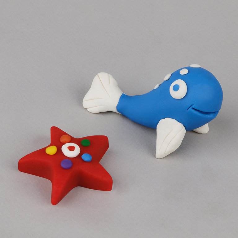 Тесто для лепки  8 цв. 480 гр Гамма "Малыш" с аксессуарами (формочки, скалка, стек)