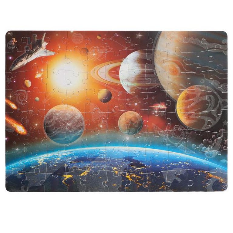 Пазлы   88 дет. "Таинственный космос" светящиеся