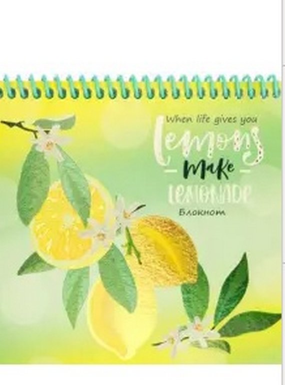 Блокнот А6  40л., 105*140 мм, на спирали "ФРУКТОВЫЕ ДОЛЬКИ-3"