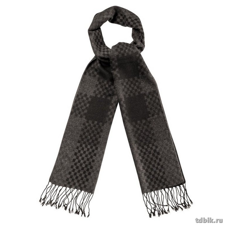 Шарф мужской Dr.Koffer 30х180 см, 50% шелк, 50% вискоза