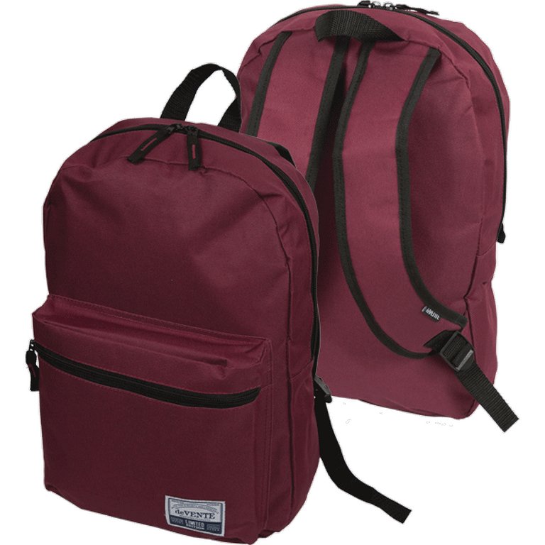Рюкзак молодежный универсальный deVENTE "Red" 40*29*17 см, бордовый