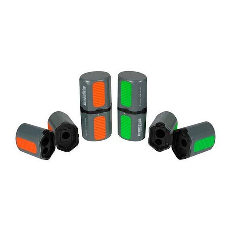 Точилка с 2 контейнерами три отверстия Bruno Visconti "EASYSHARP"