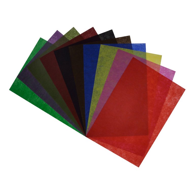 Поделочная вуаль. А4, 10 листов, 10 цветов HobbyTime