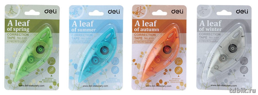 Корректирующая лента в диспен. 5 мм х 6 м Deli