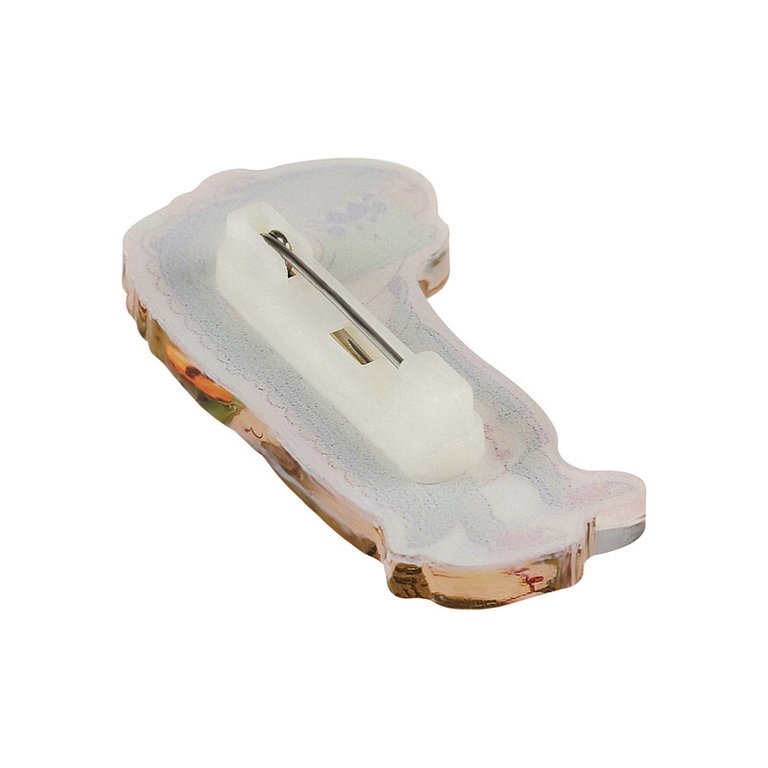 Значок акрил "Frogodile" MESHU, 2,0*3,6см