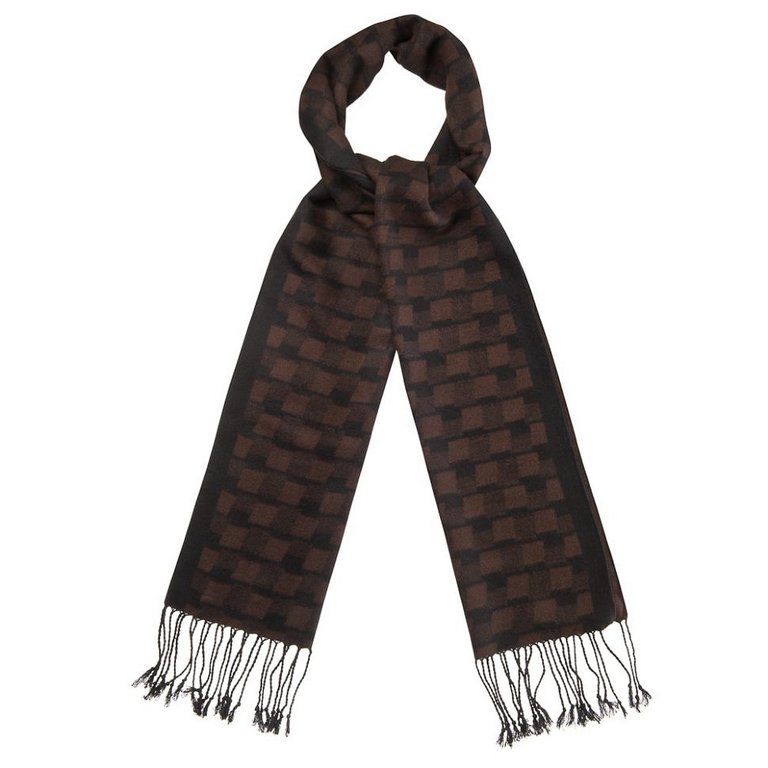 Шарф мужской Dr.Koffer 30*180см,  50% - шелк, 50% - вискоза