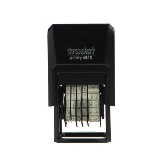Датер-мини 3,8 мм Trodat банк, месяц цифрами