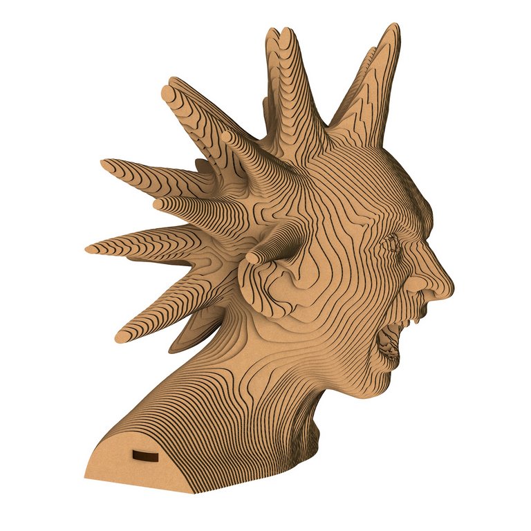 Сборная модель из гофрокартона "Горшок" h=23см, 381 дет., 6+, 5cult